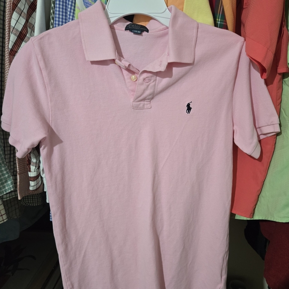 Boys Ralph Lauren Light Pink Polo Shirt for Men - Picture 1 of 2
